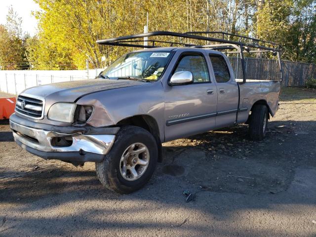 5TBBN44142S330950 - 2002 TOYOTA TUNDRA ACCESS CAB SR5 GRAY photo 1