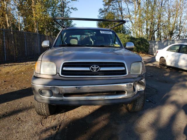 5TBBN44142S330950 - 2002 TOYOTA TUNDRA ACCESS CAB SR5 GRAY photo 5