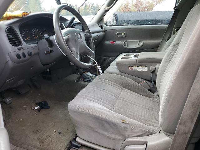 5TBBN44142S330950 - 2002 TOYOTA TUNDRA ACCESS CAB SR5 GRAY photo 7