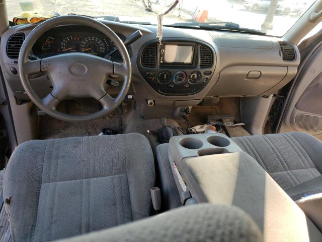 5TBBN44142S330950 - 2002 TOYOTA TUNDRA ACCESS CAB SR5 GRAY photo 8