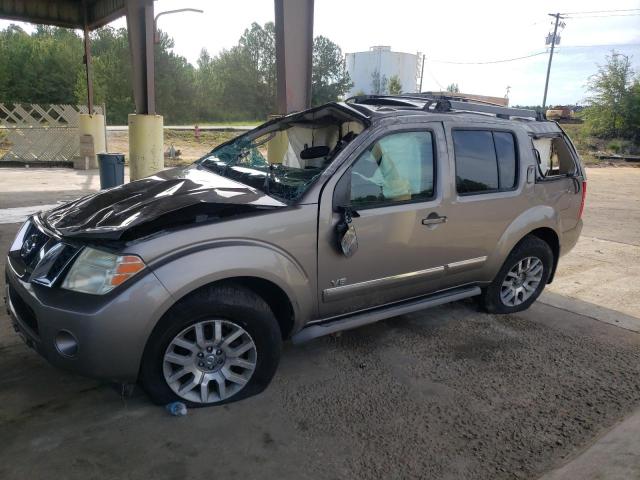 5N1BR18B08C603725 - 2008 NISSAN PATHFINDER LE GOLD photo 1