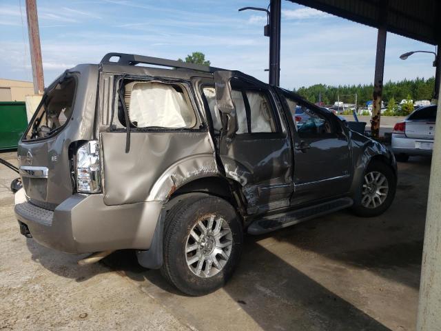 5N1BR18B08C603725 - 2008 NISSAN PATHFINDER LE GOLD photo 3