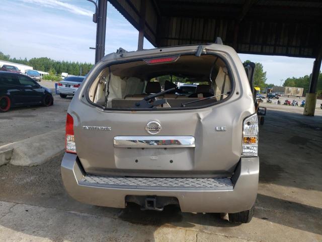 5N1BR18B08C603725 - 2008 NISSAN PATHFINDER LE GOLD photo 6