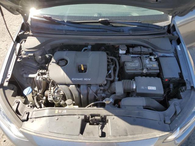 KMHD74LF4HU154358 - 2017 HYUNDAI ELANTRA SE GRAY photo 11