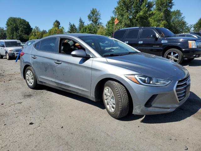 KMHD74LF4HU154358 - 2017 HYUNDAI ELANTRA SE GRAY photo 4