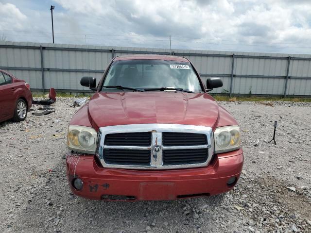 1D7HW42P57S138558 - 2007 DODGE DAKOTA SLT أحمر صورة 5