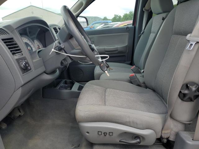 1D7HW42P57S138558 - 2007 DODGE DAKOTA SLT أحمر صورة 7