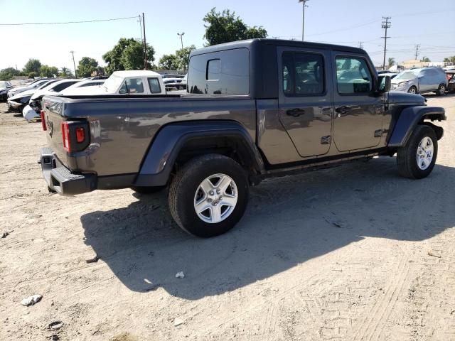 1C6JJTAG1ML535901 - 2021 JEEP GLADIATOR SPORT GRAY photo 3