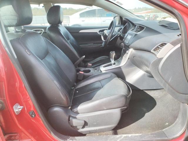 3N1AB7AP9FY233623 - 2015 NISSAN SENTRA S RED photo 5