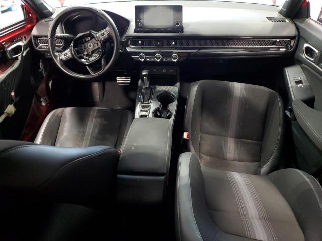 2HGFE2F57NH605048 - 2022 HONDA CIVIC SPORT RED photo 8