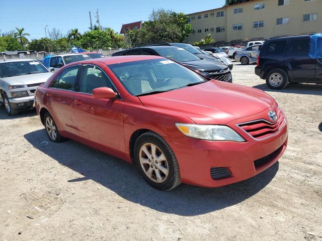 4T1BF3EK5AU094157 - 2010 TOYOTA CAMRY BASE RED photo 4