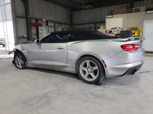 1G1FB3DX6K0112911 - 2019 CHEVROLET CAMARO LS 银色 照片 2
