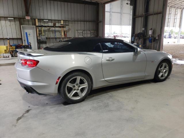 1G1FB3DX6K0112911 - 2019 CHEVROLET CAMARO LS 银色 照片 3