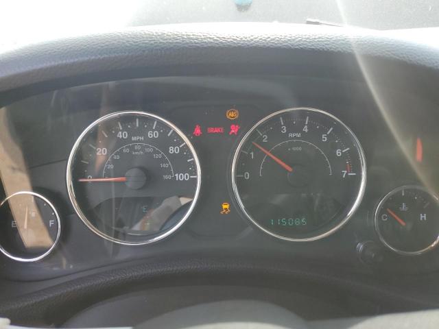 1C4HJWDG0DL686409 - 2013 JEEP WRANGLER U SPORT Սև լուսանկար 9