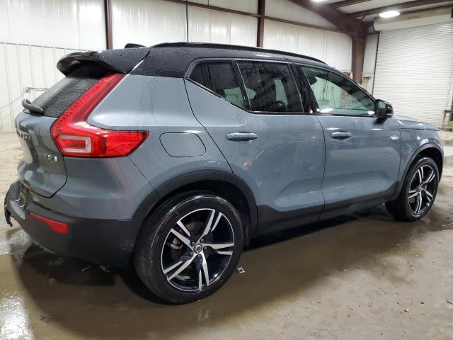 YV4162UM8M2494305 - 2021 VOLVO XC40 T5 R-DESIGN BLUE photo 3