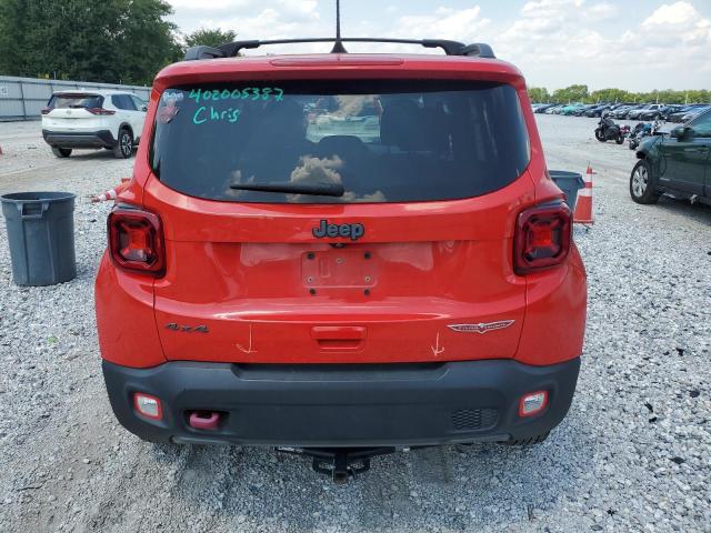ZACNJBC17LPL40101 - 2020 JEEP RENEGADE TRAILHAWK Կարմիր լուսանկար 6