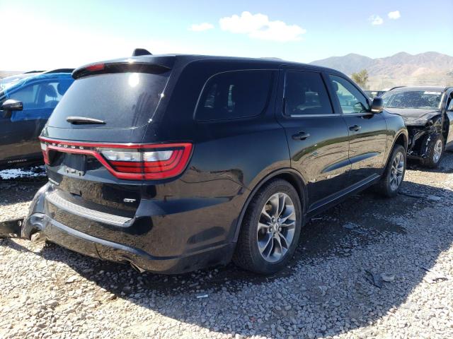 1C4RDJDG3KC770221 - 2019 DODGE DURANGO GT BLACK photo 3