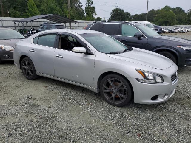 1N4AA5AP6EC473858 - 2014 NISSAN MAXIMA S SILVER photo 4