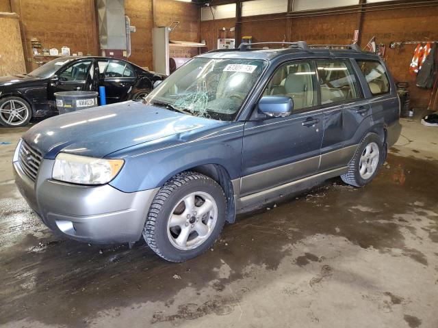 JF1SG676X7H723826 - 2007 SUBARU FORESTER 2.5X LL BEAN BLUE photo 1