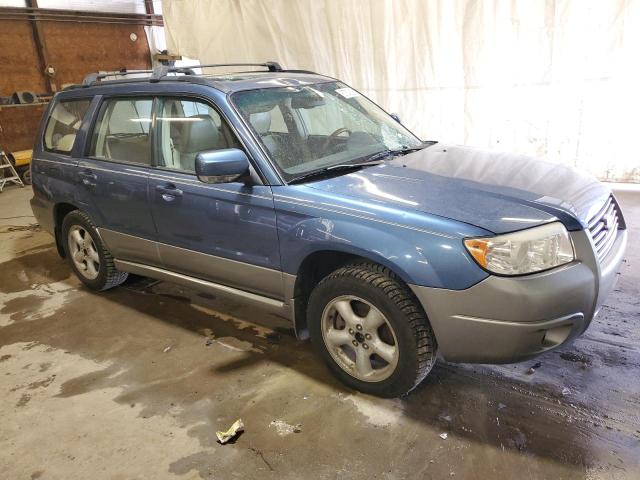 JF1SG676X7H723826 - 2007 SUBARU FORESTER 2.5X LL BEAN BLUE photo 4