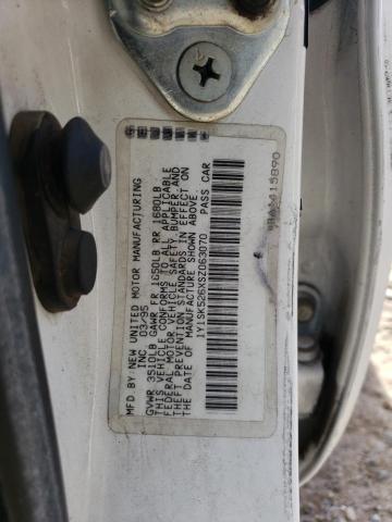 1Y1SK526XSZ063070 - 1995 GEO PRIZM BASE WHITE photo 12