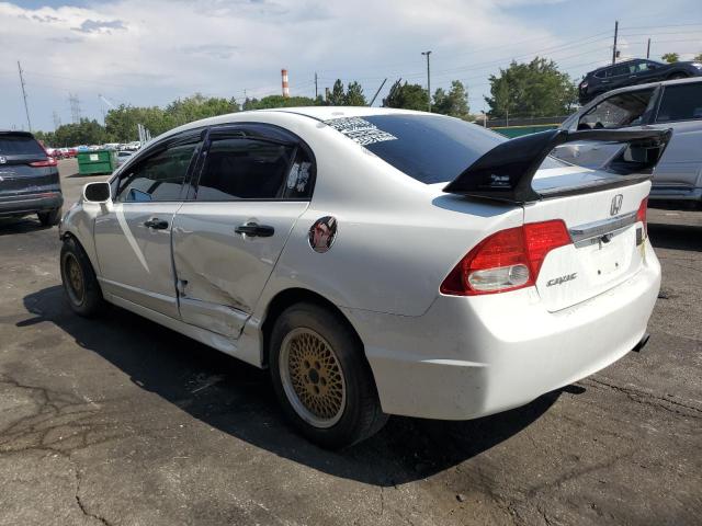 19XFA1F96BE004874 - 2011 HONDA CIVIC EXL WHITE photo 2