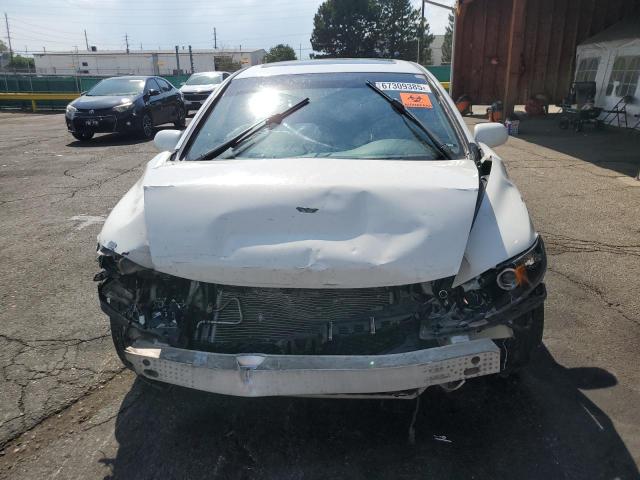 19XFA1F96BE004874 - 2011 HONDA CIVIC EXL WHITE photo 5