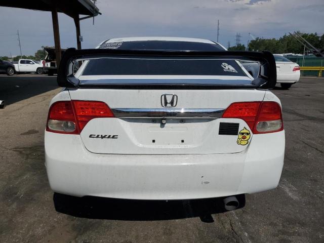 19XFA1F96BE004874 - 2011 HONDA CIVIC EXL WHITE photo 6
