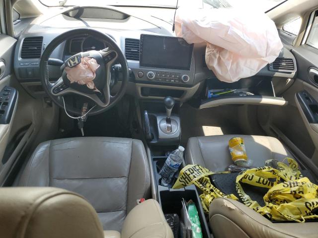 19XFA1F96BE004874 - 2011 HONDA CIVIC EXL WHITE photo 8