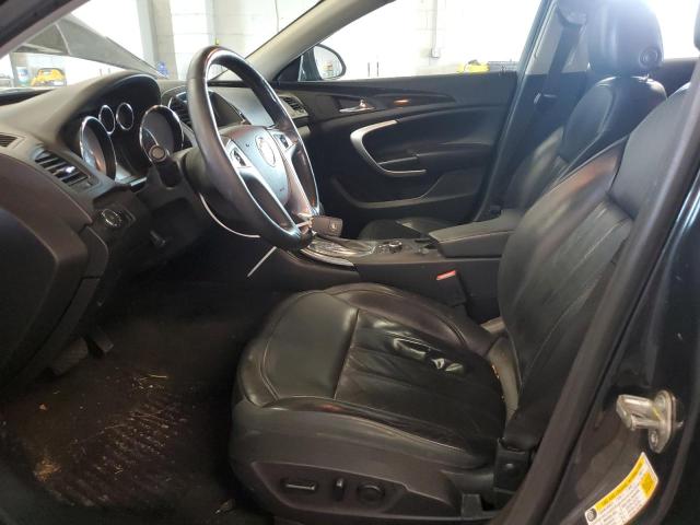 2G4GU5GV2D9215209 - 2013 BUICK REGAL PREMIUM GRAY photo 7