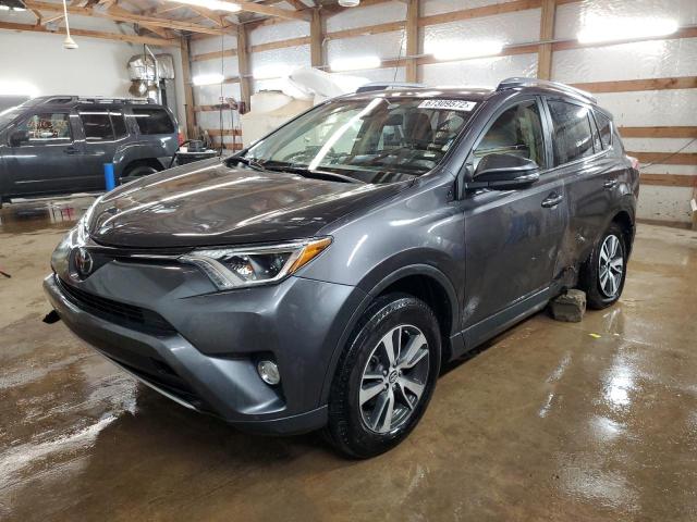 JTMRFREV1JJ232083 - 2018 TOYOTA RAV4 ADVENTURE CHARCOAL photo 1