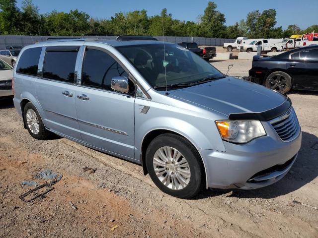 2C4RC1GGXDR508740 - 2013 CHRYSLER TOWN & COU LIMITED BLUE photo 4