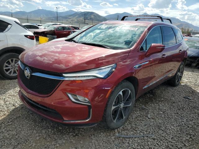 5GAEVAKW4NJ159119 - 2022 BUICK ENCLAVE ESSENCE 勃艮第红 照片 1
