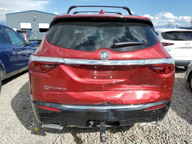 5GAEVAKW4NJ159119 - 2022 BUICK ENCLAVE ESSENCE 勃艮第红 照片 6