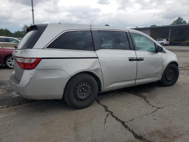 5FNRL5H29DB024144 - 2013 HONDA ODYSSEY LX SILVER photo 3