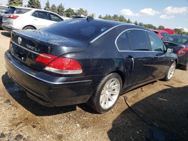 WBAHN83586DT63378 - 2006 BMW 750 LI BLACK photo 3