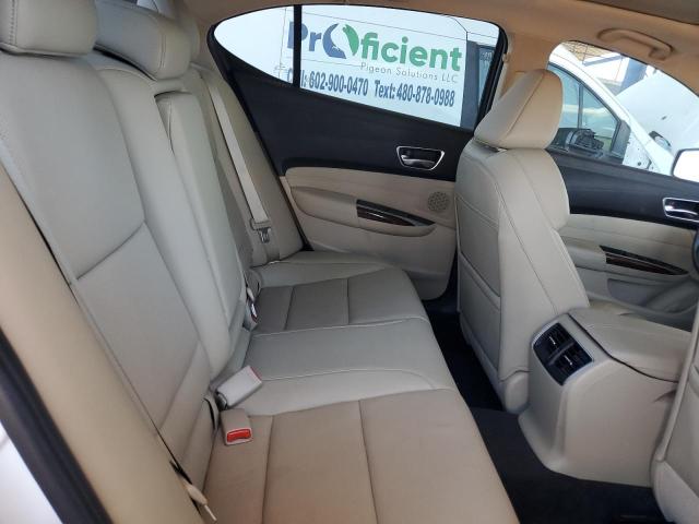 19UUB1F59JA003805 - 2018 ACURA TLX TECH WHITE photo 10