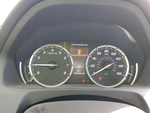 19UUB1F59JA003805 - 2018 ACURA TLX TECH WHITE photo 9