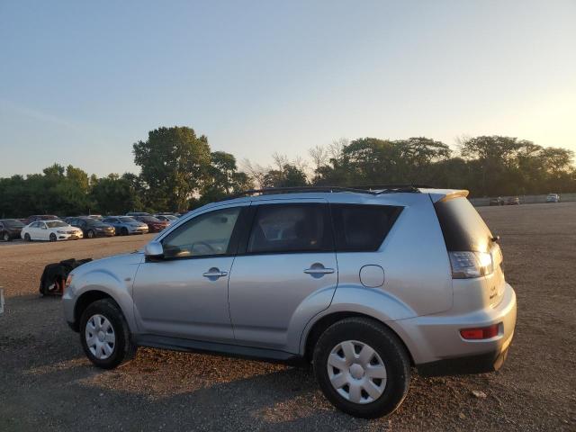 JA4AS2AW8BU024257 - 2011 MITSUBISHI OUTLANDER ES Արծաթագույն լուսանկար 2