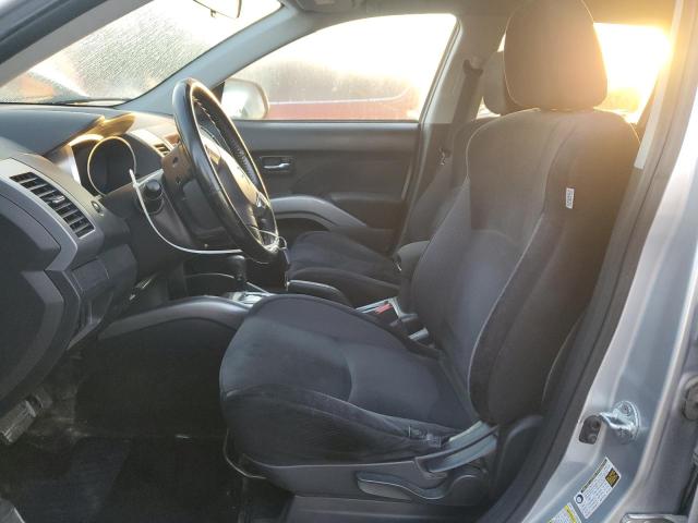 JA4AS2AW8BU024257 - 2011 MITSUBISHI OUTLANDER ES Արծաթագույն լուսանկար 7