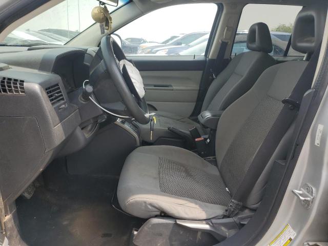 1J8FF47W57D185636 - 2007 JEEP COMPASS SILVER photo 7