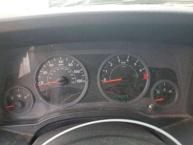 1J8FF47W57D185636 - 2007 JEEP COMPASS SILVER photo 9