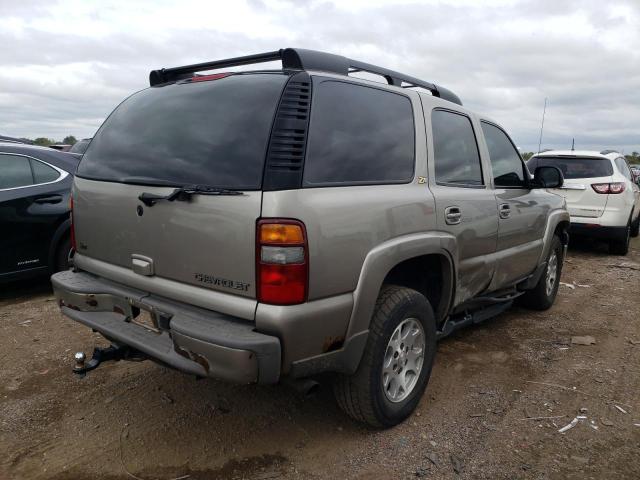 1GNEK13T81R203105 - 2001 CHEVROLET TAHOE K1500 BEIGE photo 3