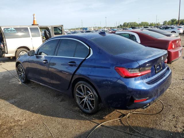 WBA5R7C0XLFH41676 - 2020 BMW 330XI BLUE photo 2