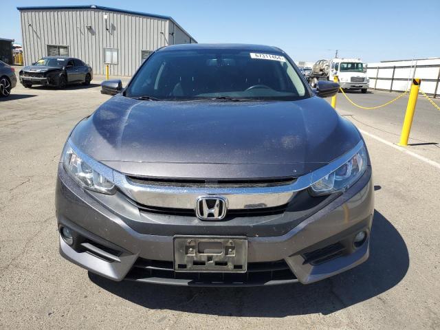 JHMFC1F7XJX031971 - 2018 HONDA CIVIC EXL GRAY photo 5