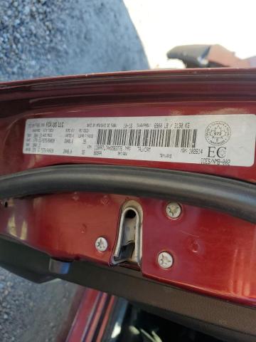 1C6RR7LTXHS583776 - 2017 RAM 1500 SLT BURGUNDY photo 12