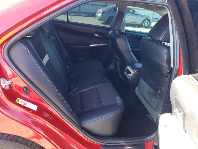 4T1BF1FKXCU588083 - 2012 TOYOTA CAMRY 4D 2 BASE RED photo 10