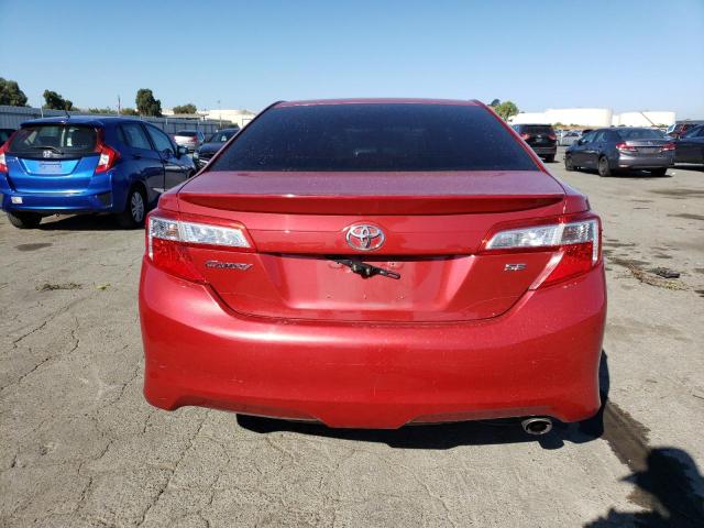4T1BF1FKXCU588083 - 2012 TOYOTA CAMRY 4D 2 BASE RED photo 6