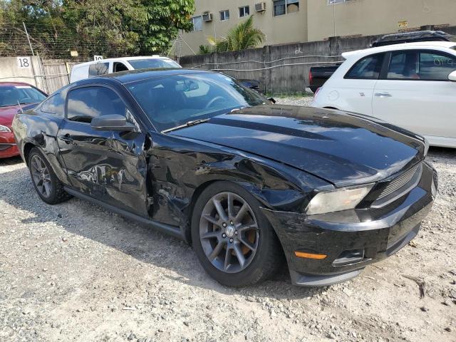 1ZVBP8AM0C5269236 - 2012 FORD MUSTANG BLACK photo 4