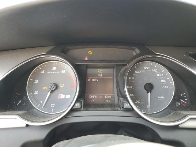 WAUVVAFR3AA042724 - 2010 AUDI S5 PRESTIGE BLACK photo 9